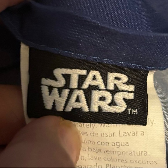 Star Wars Standard Size Pillowcase & Sham C3PO R2D2 Millennium Falcon Lucasfilm - Picture 7 of 11